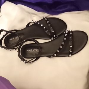 NWOT ... Nine West studded strap sandles